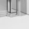10034100-01-01 + 10040100-01-01 Душевая кабина квадратная 100х100 см, стекло прозрачное, профиль хром + отдельно поддон SDRC1010-05