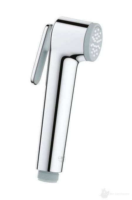 26358000 Tempesta-F 27512001 Trigger Spray 30 Душевой набор с угловым вентилем, 26334000 шланг усиленное исполнение 1,00 м Anti-Twist, хром