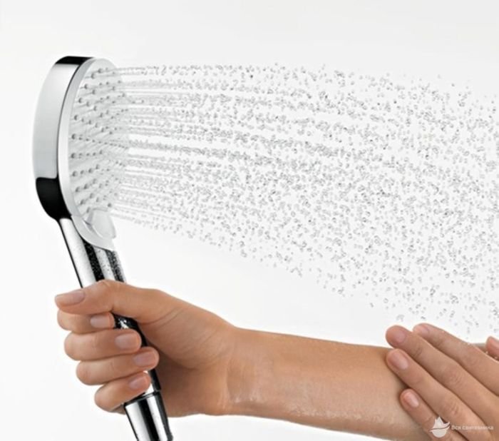 Душова система зі змішувачем  Crometta S, верхній душ 240 мм - 1 режим + ручний душ 100 мм - 2 режима, Хром (27269000)