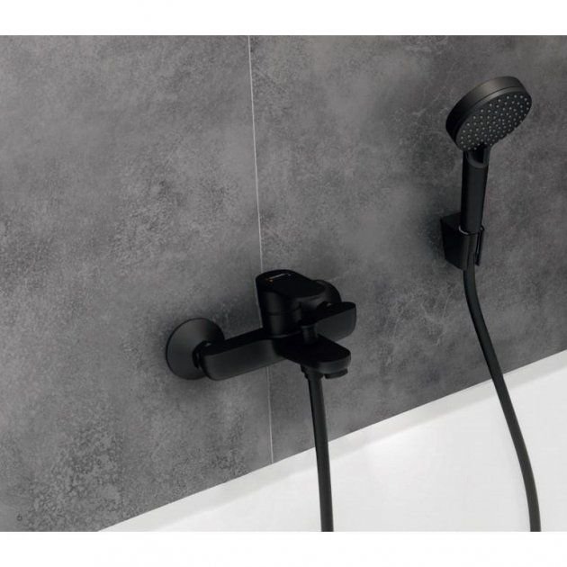 Змішувач для ванни Hansgrohe Vernis Blend Matt Black (71440670)