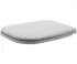 Кришка з сидінням Duravit D-Code slow-closing, 43,8х35,9 см, Біла [0067390000]