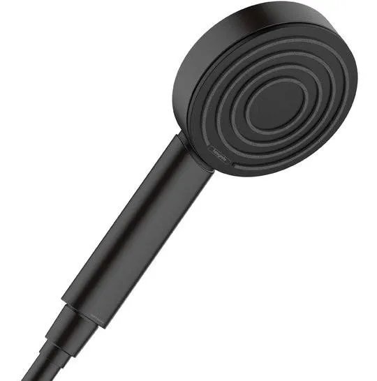 Ручний душ Hansgrohe Pulsify 105, 1 вид струменю, Чорний хром [24120670]