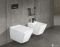 4664R0R1 Finion CeramicPlus Унитаз подвесной DirectFlush 37*56 мм + 9M88S1R1 Крышка с функцией Quick Release и Soft Closing