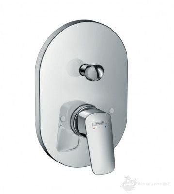 Змішувач для душу Hansgrohe Logis 200 прихованого монтажу, прихована частина 31741180 окремо, 20х10,7 см, Хром