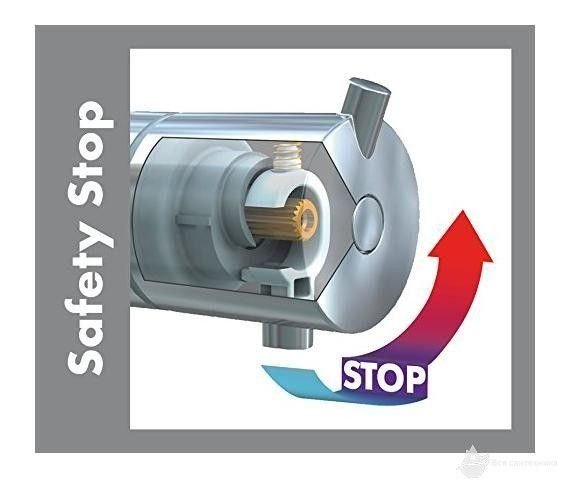 15348000 Versostat2 Термостат для ванны, хром