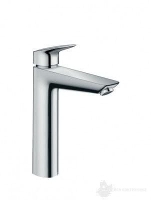 Logis 71090000 Смеситель для умывальника, хром, высота до излива 195 мм, с донным клапаном