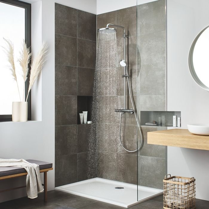 Душевая система Grohe New Tempesta Cosmopolitan 250, хром