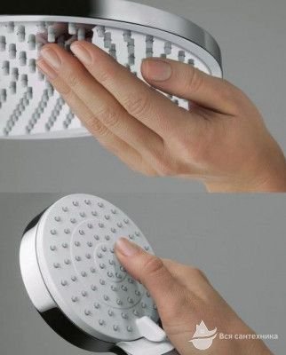 Hansgrohe 27269000 Crometta S Душевая система со смесителем, верхний душ 240 мм - 1 режим + ручной душ 100 мм