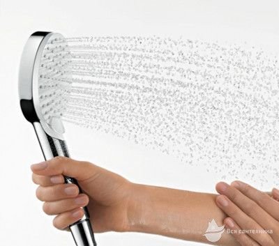 Hansgrohe 27269000 Crometta S Душевая система со смесителем, верхний душ 240 мм - 1 режим + ручной душ 100 мм