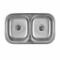 Кухонная мойка Platinum ДЕКОР 7848D из нержавеющей стали 0,8 мм, 78x48 см, Овальная (SP000000524)
