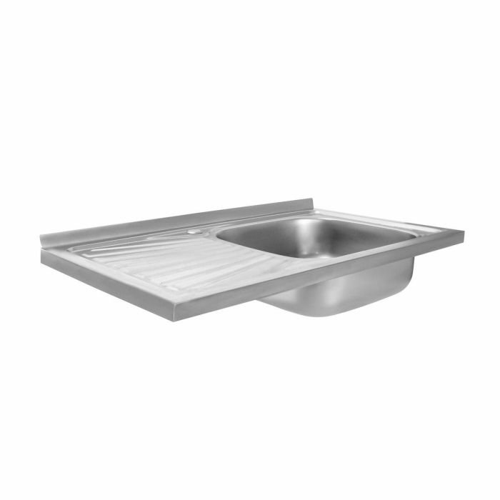 Кухонная мойка Рlatinum 8050 R из нержавеющей стали 0,7 мм, 80x50 см, Прямоугольная, Сатин (SP000000563)