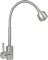 Смеситель кухонный гибкий Platinum BG6 (8611) однорычажный из нержавеющей стали, Серый (000034775)