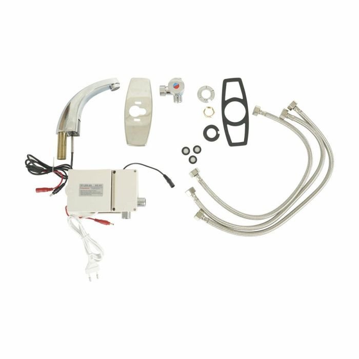 Смеситель для умывальника Platinum SRW-102B сенсорный с терморегулятором, Латунь (SP000029302)