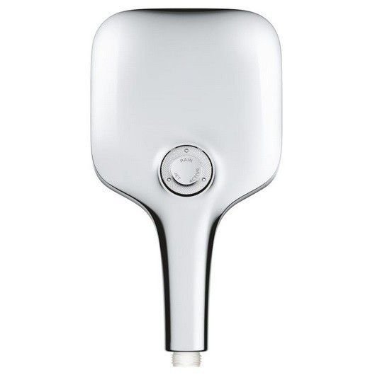 Ручной душ Grohe Rainshower Smartactive Cube 130, квадратный 3 вида струи, Хром [26582000]