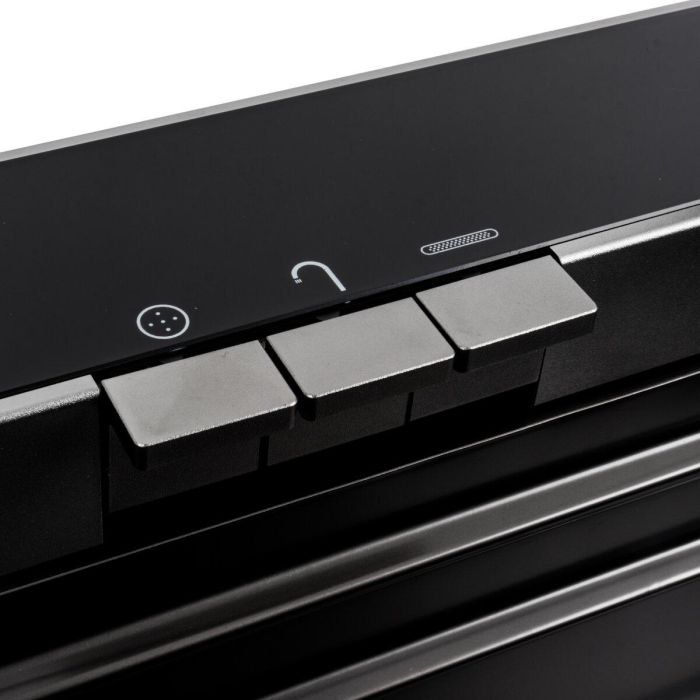 Кухонная мойка со смесителем Platinum Handmade "ВОДОСПАД" 75*45D PVD из нержавеющей стали, 78x45x21 см, Черная