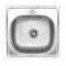 Кухонная мойка Platinum 4848 из нержавеющей стали 0,6 мм, 48x48 см, Сатин (000000249)