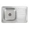 Кухонная мойка Рlatinum ДЕКОР 7850 из нержавеющей стали 0,8 мм, 78x50 см, Прямоугольная (000019082)
