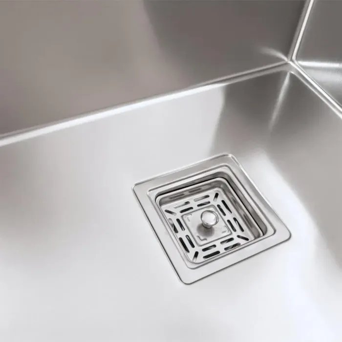 Кухонная мойка Platinum Handmade НSB из нержавеющей стали 3 мм, 50x45x23 см, Прямоугольная (000037016)