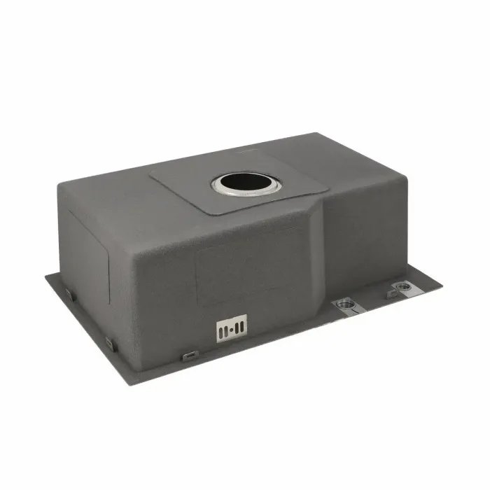 Кухонная мойка Platinum Handmade из нержавеющей стали 3 мм, 65x43x22 см, Прямоугольная (000032518)