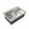Кухонная мойка Platinum Handmade из нержавеющей стали 3 мм, 65х45х23 см, Прямоугольная (000032269)