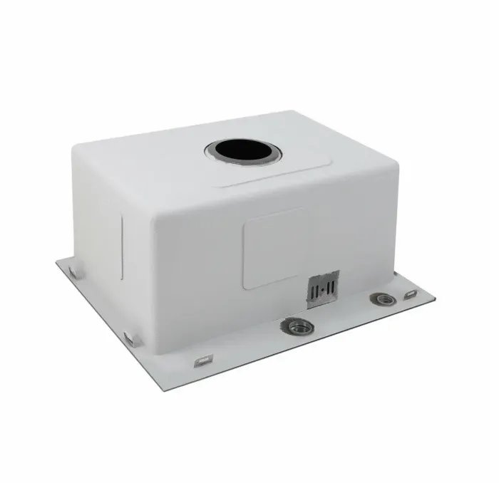 Кухонная мойка Platinum Handmade PVD из нержавеющей стали 3 мм, 50x45x22 см, Прямоугольная, Черная (000033606)