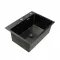 Кухонная мойка Platinum Handmade PVD из нержавеющей стали 3 мм, 58x43x22 см, Прямоугольная, Черная (000032264)