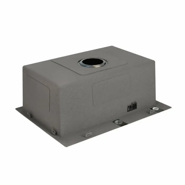 Кухонная мойка Platinum Handmade PVD из нержавеющей стали 3 мм, 58x43x22 см, Прямоугольная, Черная (000032264)