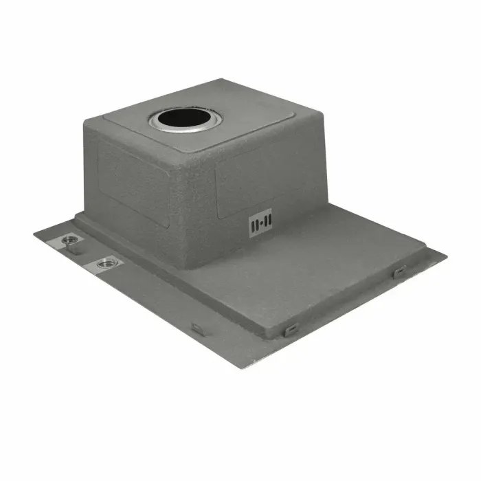 Кухонная мойка Platinum Handmade L из нержавеющей стали 3 мм, 58x48x22 см, Прямоугольная (000032276)