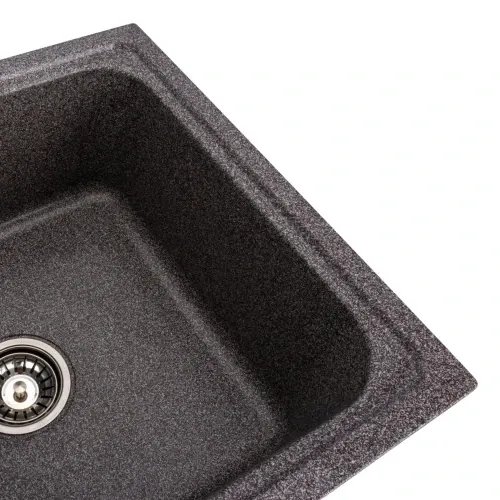 Кухонная мойка Platinum 7950 Equatoria гранитная глянцевая с креплением, 79x50 см, Микс (000035792)