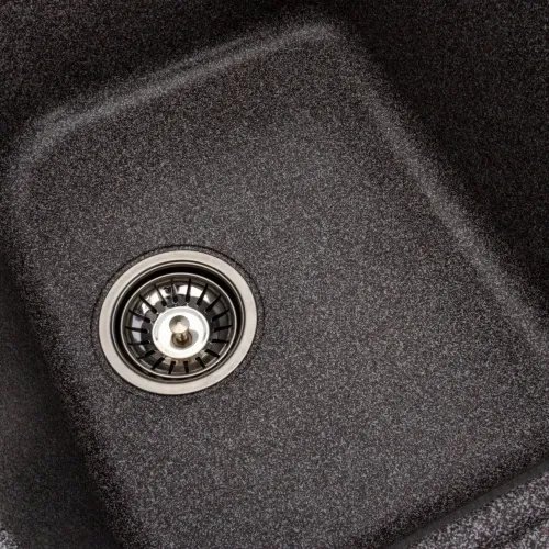 Кухонная мойка Platinum 7950 Equatoria гранитная глянцевая с креплением, 79x50 см, Микс (000035792)