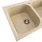 Кухонная мойка Platinum 7950 Equatoria гранитная глянцевая с креплением, 79x50 см, Песок (000035793)