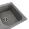 Кухонная мойка Platinum 7950 Equatoria гранитная глянцевая с креплением, 79x50 см, Серый (000035795)