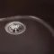 Кухонная мойка Рlatinum Luna 510, D=51 см гранитная матовая с креплением, Мокко (000025058)