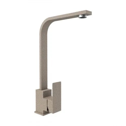 Смеситель кухонный Platinum 179 NES (3007) поворотный, однорычажный из нержавеющей стали, Карамель (000033444)