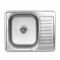 Кухонная мойка Platinum 5848 из нержавеющей стали 0,6 мм, 58x48 см, Прямоугольная, Сатин (SP000000360)