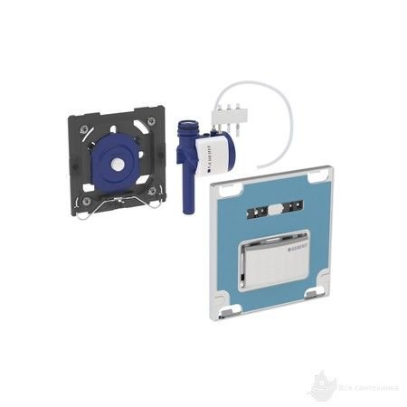 116.016.DW.5 Система управления смывом для писсуара Sigma50, цвет - Черный RAL 9005