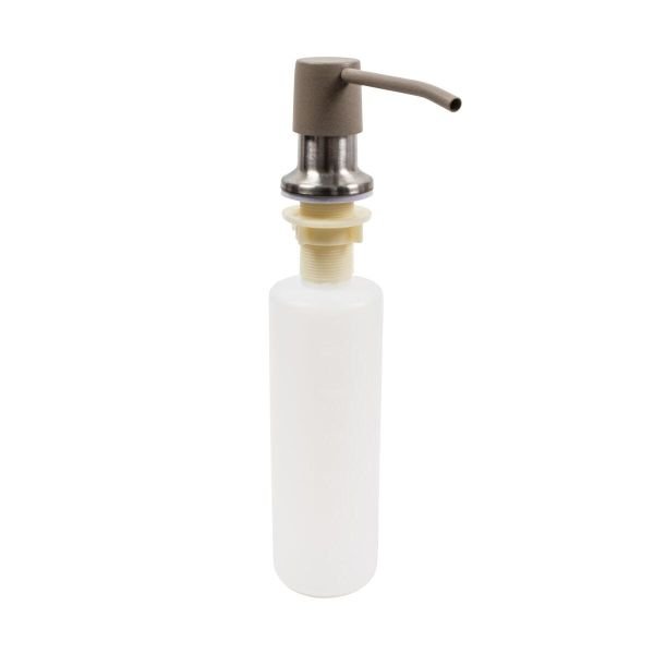 Дозатор встроенный Platinum S02 для жидкого мыла, 0,3 л, Титан (SP000041273)