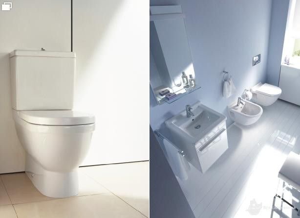 Starck 3 Умывальник уговой 44 см с отверстием, устанавливается на Крепление - петли 0050000000