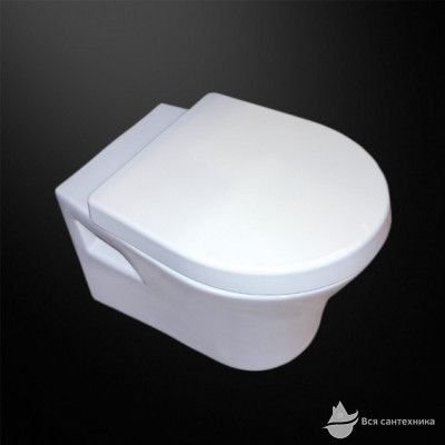 3020129 Gredos Унитаз подвесной 380*560 мм + крышка плавного опускания