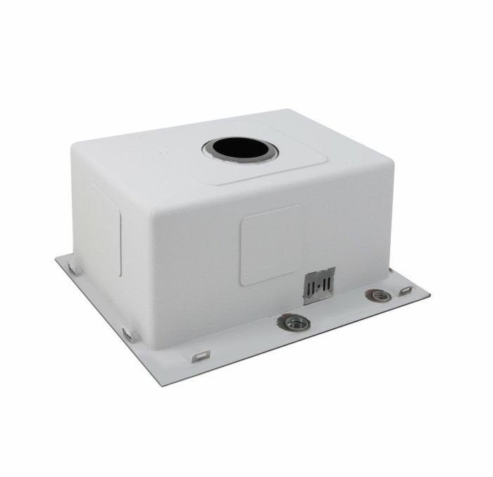 Кухонна мийка 50*45 PVD чорна Platinum Handmade (сифон круглий чорний, 3,0/0,8)