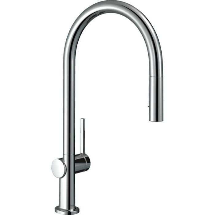 Змішувач кухонний Hansgrohe Talis M54 210 2jet з витяжною лійкою, Хром (72800000)