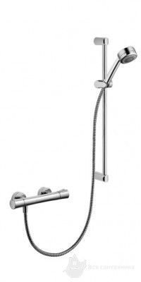 Душовий набір з термостатом Kludi Zenta Shower-Duo 2S, Хром  (6057605-00)