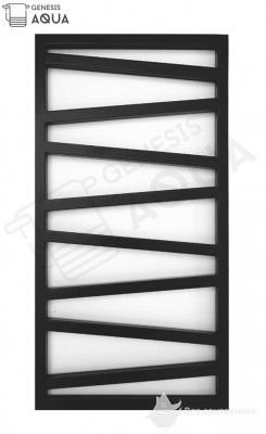 7.Genesis GENESIS AQUA 100х53 см, нержавеющая сталь, G 1/2