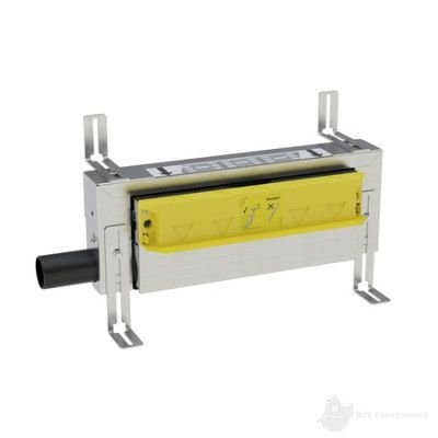 457.536.00.1 Трап для душа, выпуск 40 мм, 24 л/мин, пол 6,5-9 см, решетка отдельно