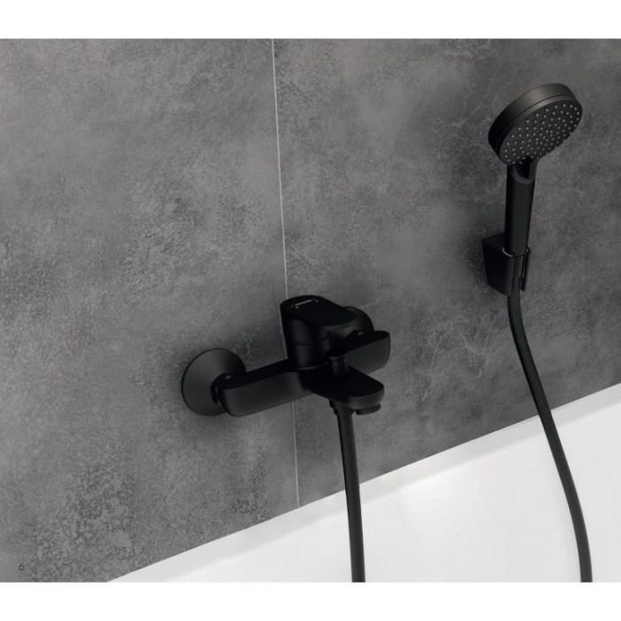 Змішувач для ванни Hansgrohe Vernis Blend Matt Black (71440670)