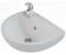 Умивальник підвісний Kolo Freja 40х33 см, з отвором під змішувач зліва, Білий (L72340000)